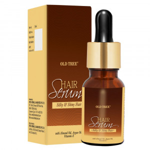 silky  shiny hair serum