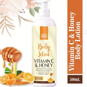 Old Tree Vitamin C & Honey Body Lotion 500ml