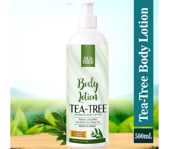 Old Tree Tea-Tree Body Lotion for Nongreasy skin 500ml