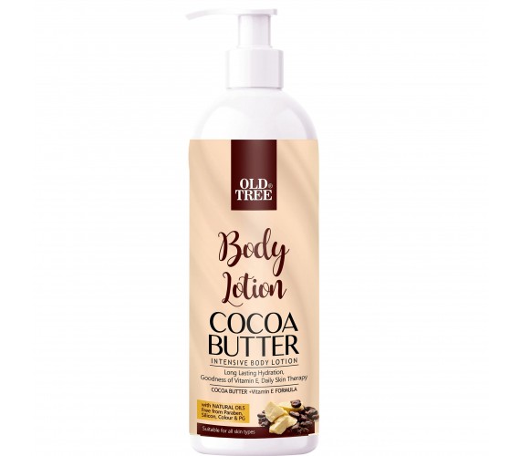 Old Tree Cocoa Butter Body Lotion with Vitamin E (500 ML)
